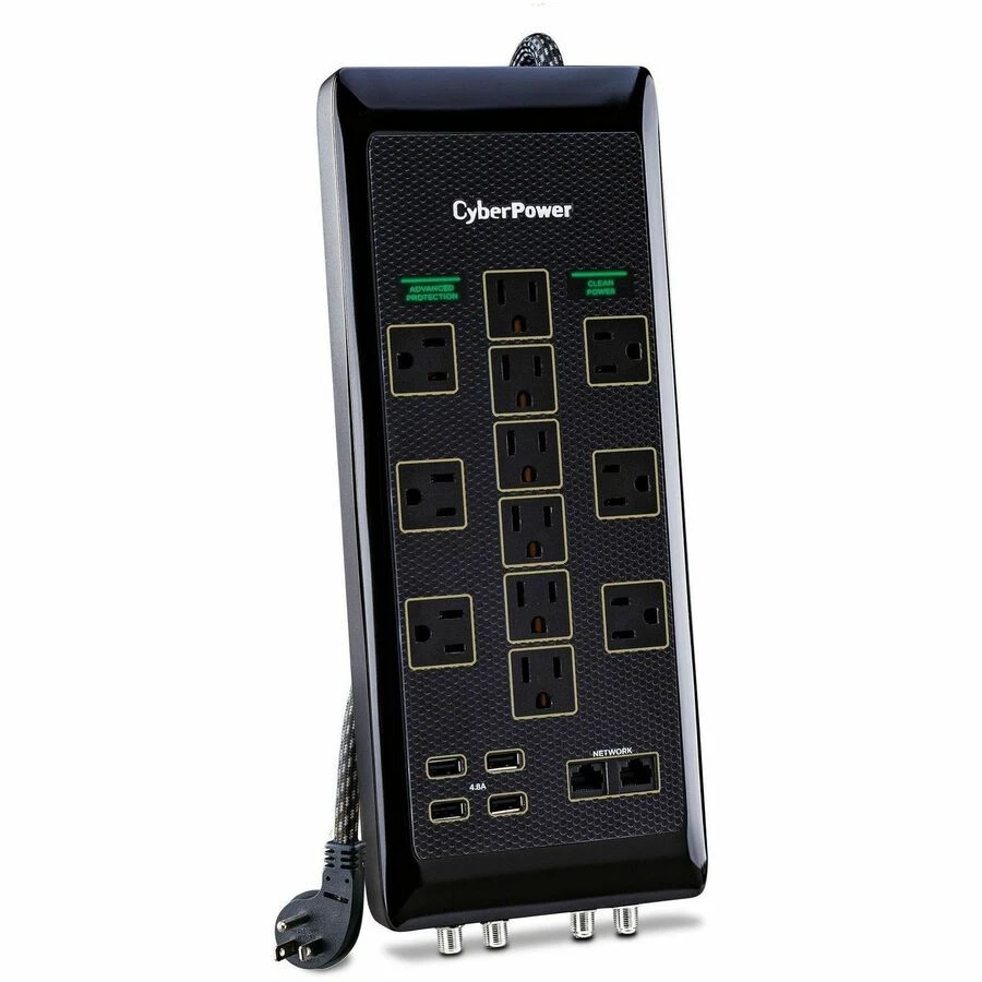 CyberPower PBJ5UC Premium 12 - Outlet Surge with 3480 J - Image 3 of 4