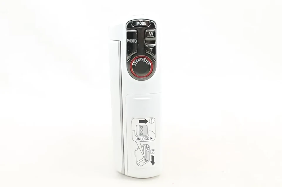 SONY HDR-GW77V White Digital HD Video Camera Recorder Handycam From Japan Used - Image 4 of 4