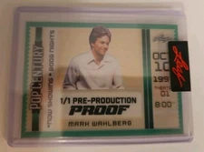 2024 Leaf Metal Pop Century - 1/1 Proof - "Boogie Nights" Mark Wahlberg
