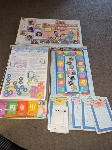 The Baby Sitters Club Board Game *complete* - Vintage 1989 -  Milton Bradley