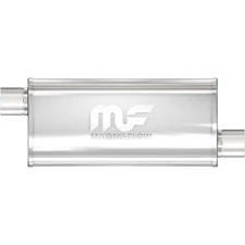 MagnaFlow 14236 5x8 Inch Oval Offset/Offset Stainless Muffler