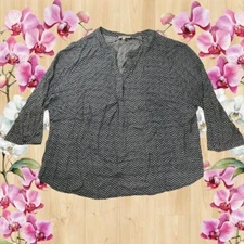 Carole Little Chemisier Bleue Léger et Décontracté Femme Grande Taille 2X 