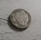1907-P Barber 90% Silver Dime ~ Free Shipping! #2