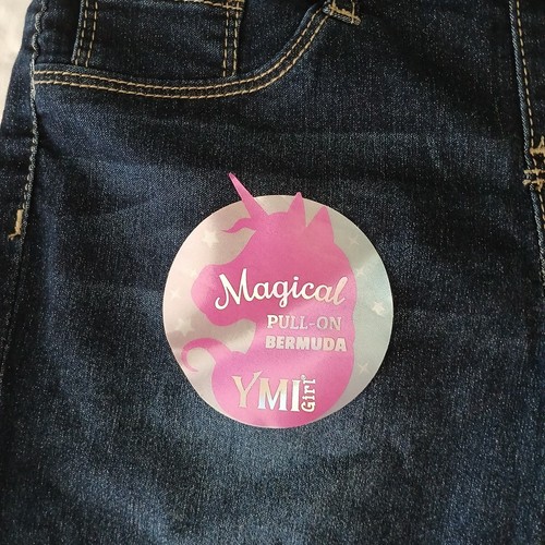 YMI Youth Girls Denim Shorts & Wonder Nation Bermuda Size 7 & 10 M GIRLS Used - Picture 4 of 9