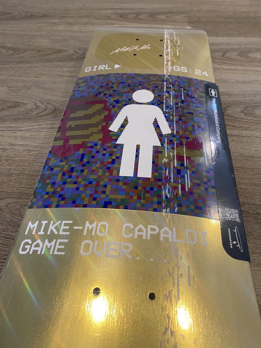 新品未使用！GIRLデッキ MIKE MO直筆サイン入り！ サイン入り限定モデルGIRL DECK ガール デッキ MIKE MO CAPALDI