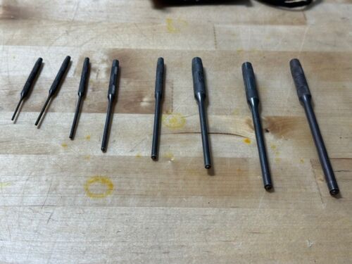 SNAP-ON TOOLS Model PPR708K 1/16" - 1/4" ROLL PIN PUNCH SET - Picture 3 of 17
