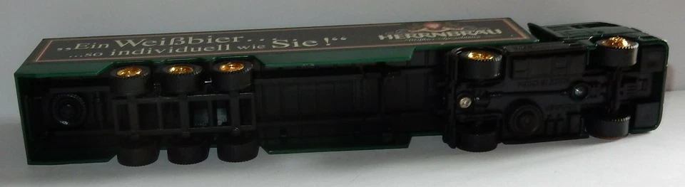 HUMMER Ho 1/87 Camion Rimorchio Man TGA Herrnbrau Beer - Immagine 3 di 3