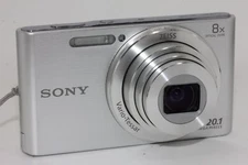 Sony Cyber-Shot DSC-W830 20.1MP 8x Optical Zoom Digital Camera Silver