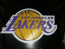 19 Inch LA Lakers 3D NBA Logo wall mount 3D Printed 3D Logo sign!