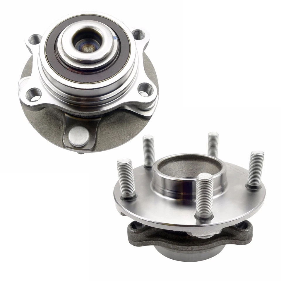 Cojinete de cubo de rueda delantera de 2 piezas para Nissan 350Z 2004-2006 Infiniti G35 tracción trasera 2003-2009 Foto 2 de 4