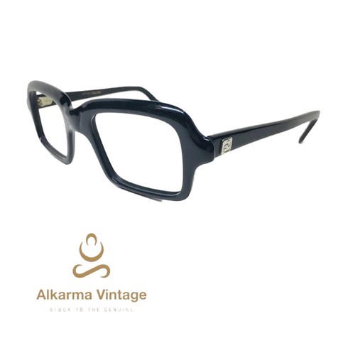 Vintage Saint Moritz Brille Schwarz Optik - France 60er Jahre - Bild 3 von 13