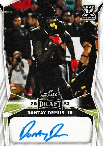 2023 Leaf Draft Dontay Demus #BA-DDJ