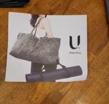 Yoga Mat Bag Large with Pockets Water Resistant Large Tote Bag Shoulder Gym Bag