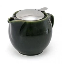 ZERO JAPAN Universal tea pot 450cc antique green pottery New japanese F/S