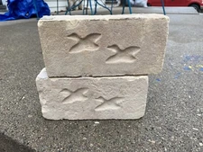 Duck Creek Wisconsin Paver Brick Block Paperweight Reclaimed Salvage 8in