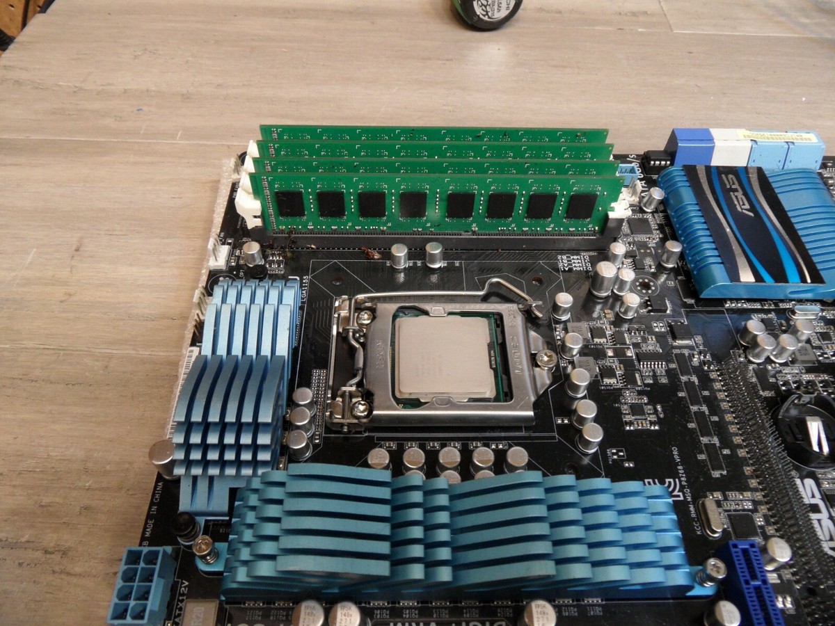 自作PC P8Z68-V PRO / CPU i7-2600K Asus P8Z68-V Pro Motherboard With i7-2600K CPU And 16 Gb Ram