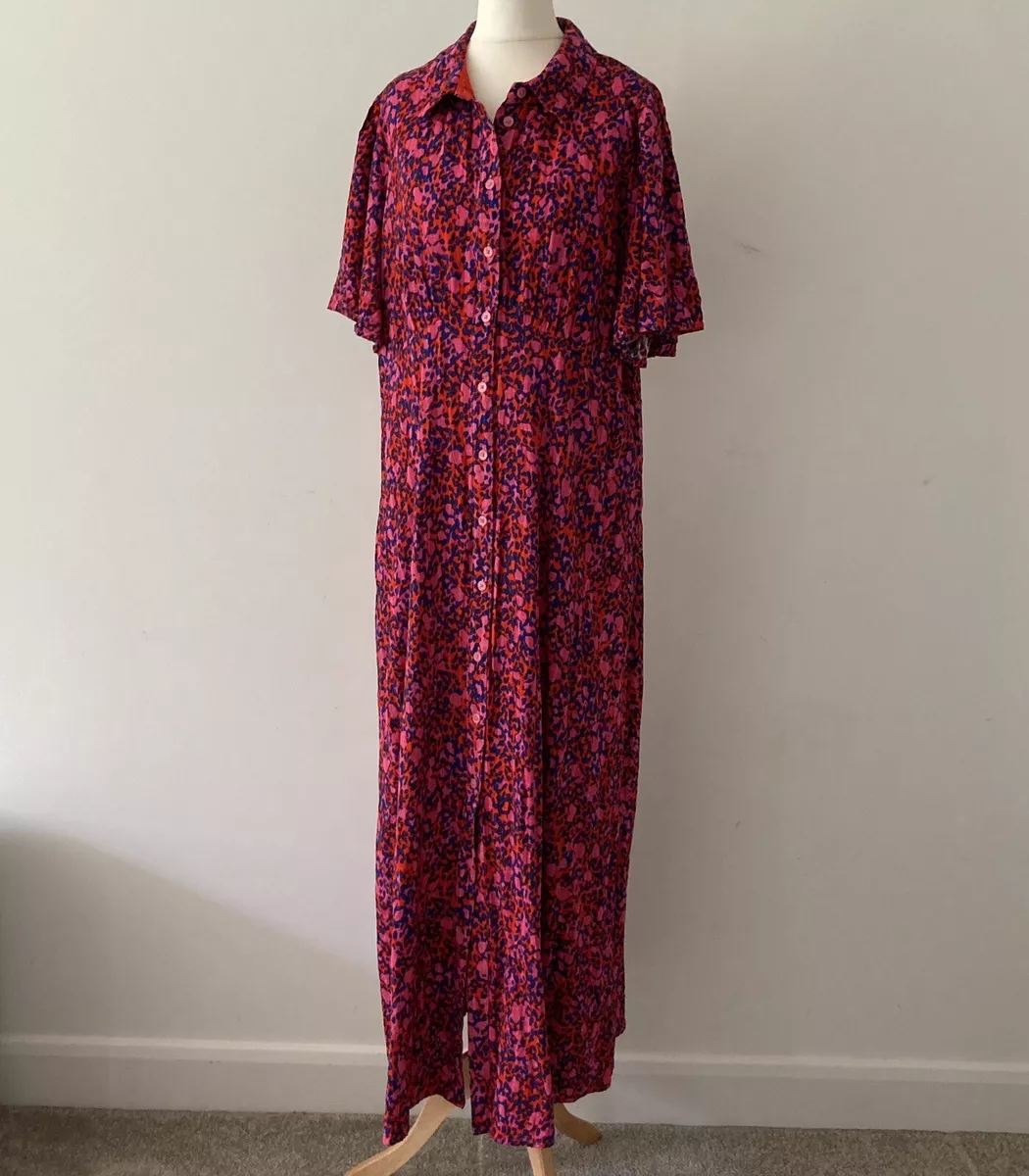 Pink leopard print dress next sale