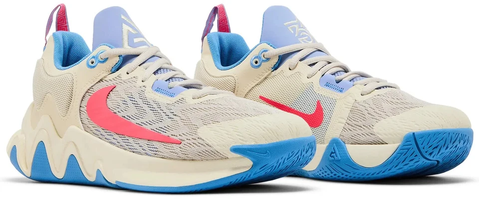 Men's 13 Nike Giannis Immortality 2 EP Low Coconut Milk Hot Punch DM0826-103 NEW - Image 3 of 4