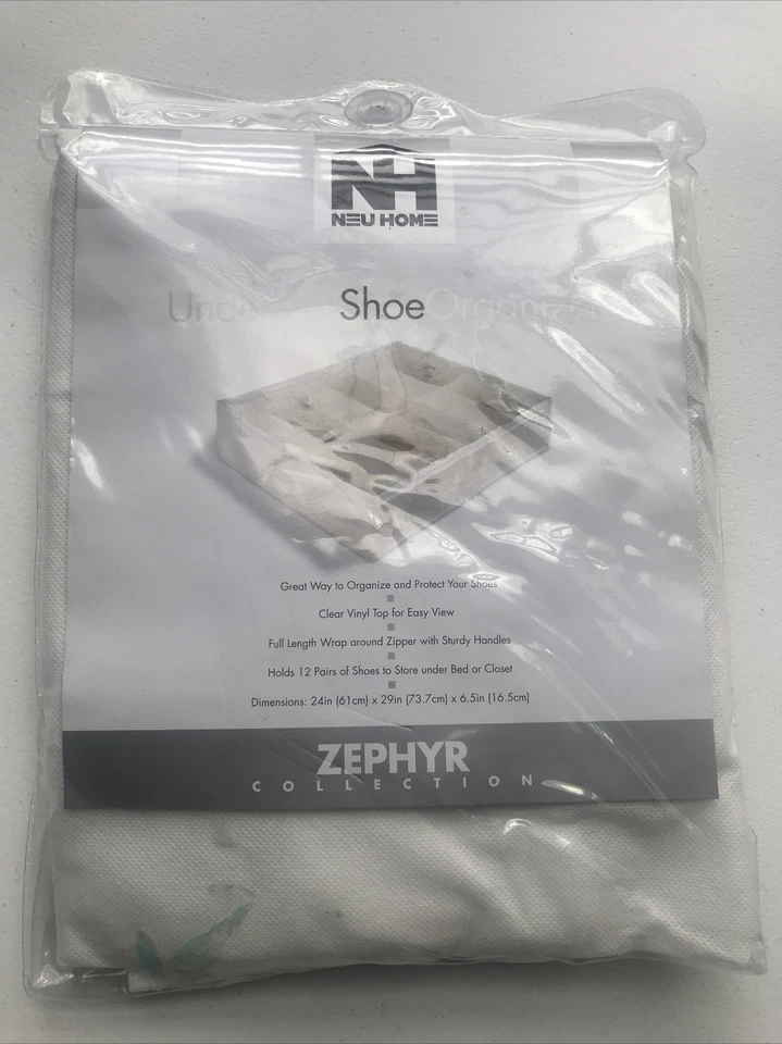 Organizador de zapatos debajo de la cama de Neu Home tiene capacidad para 12 pares Foto 3 de 3