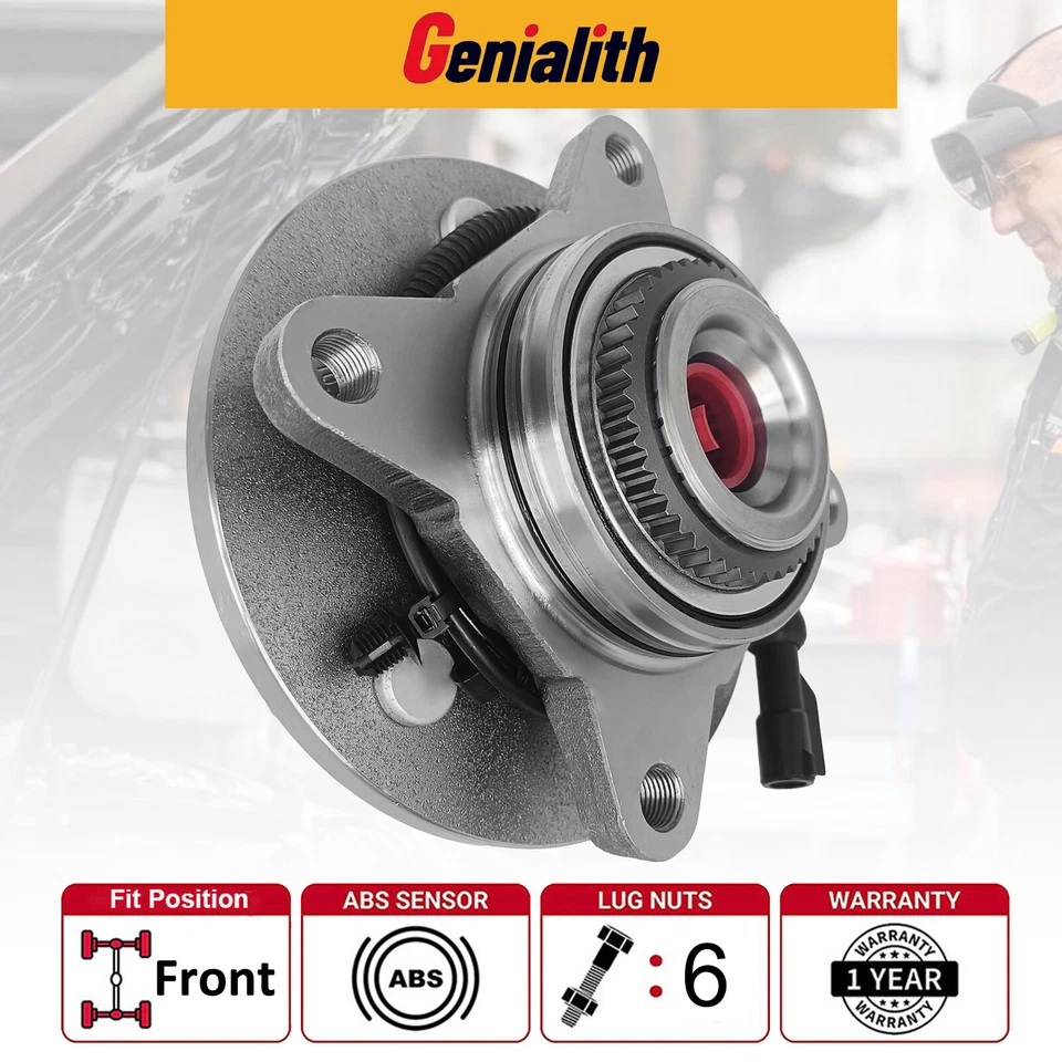 2x Front Wheel Hub Bearings for 2000-2006 Ford Expedition Lincoln Navigator 4WD - Image 2 of 4