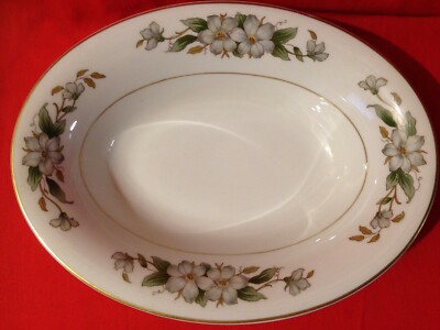 Vogue Arlington Salad Plate White Dogwood