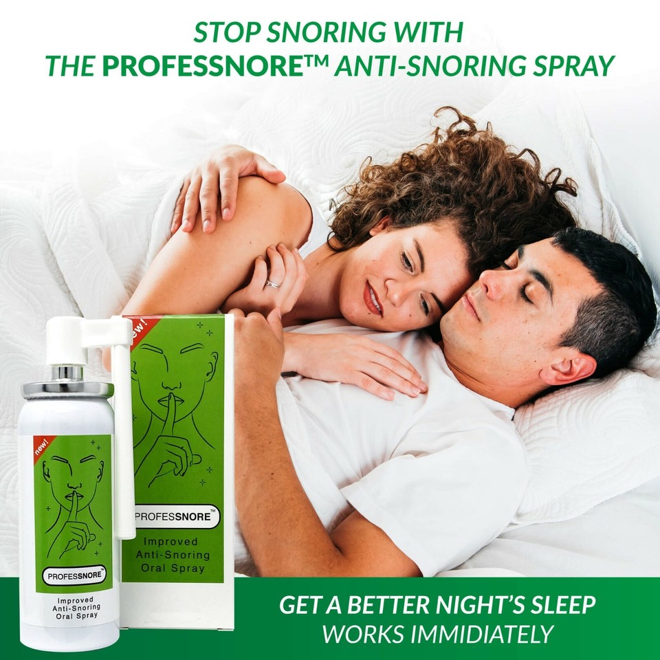 Anti Snore AID Snoring Solution Stop Snore Relief Spray Professnore eBay