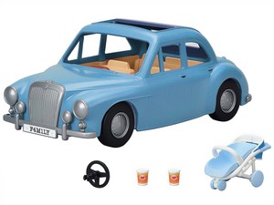 sylvanian families blue car