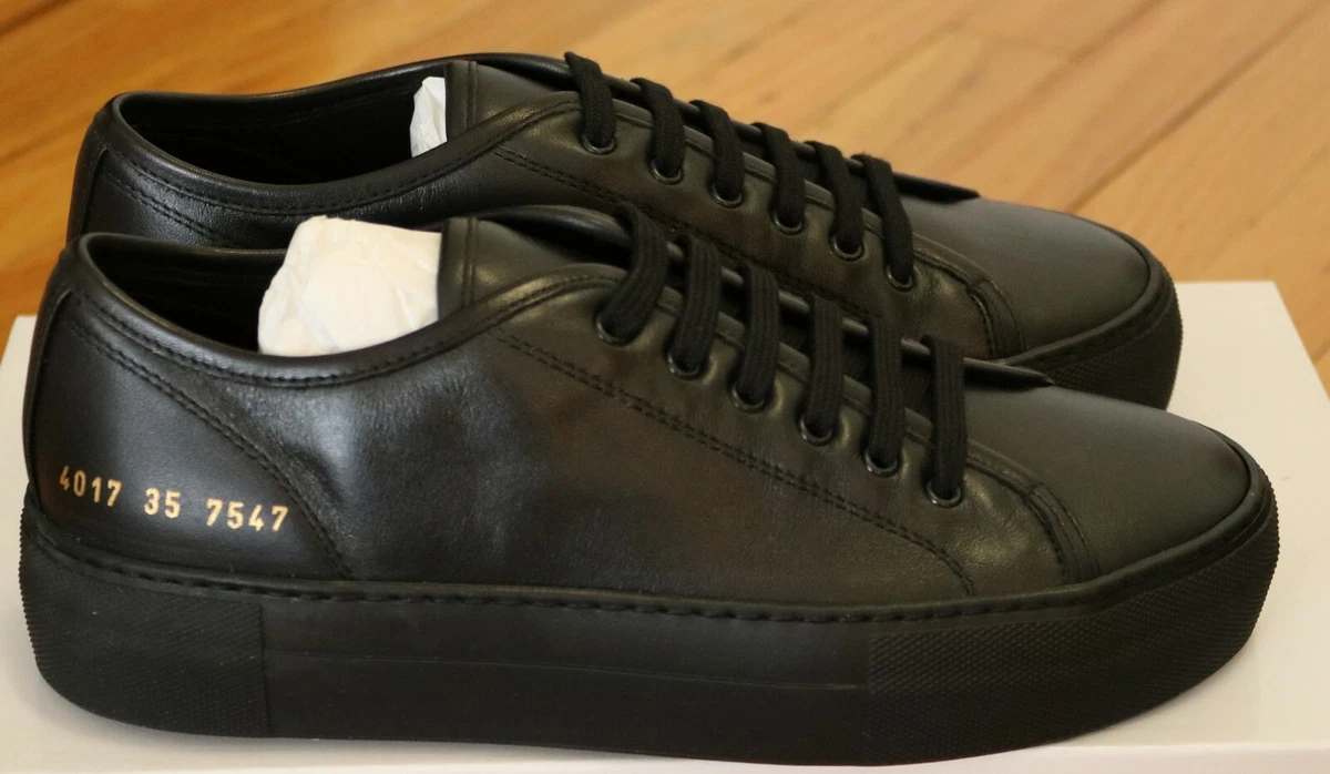 Common projects shop sneakers black
