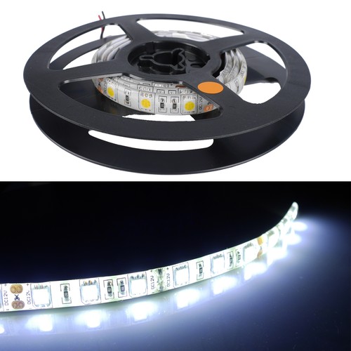 5050 LED Strip Light 12V Car Caravan White Blue Red Green Warm White 10 30 cm - Picture 10 of 19