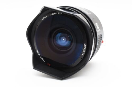 Minolta AF 16mm F/2.8 Fisheye Lens For Sony A-Mount MIJ Tested Exce #2398829 - Picture 2 of 12