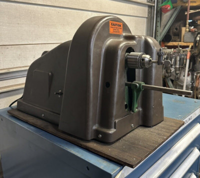 H&H Re-Tap Machine 2nd Operation Tap Threading Machinist Tool 2014-TC 110v 1ph