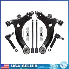 8x Front Lower Control Arms Tie Rod Ends For BUICK CENTURY REGAL LACROSSE IMPALA