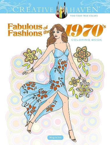 Thumbnail - Ming-ju Sun Creative Haven Fabulous Fashions Of The 1970s Coloring