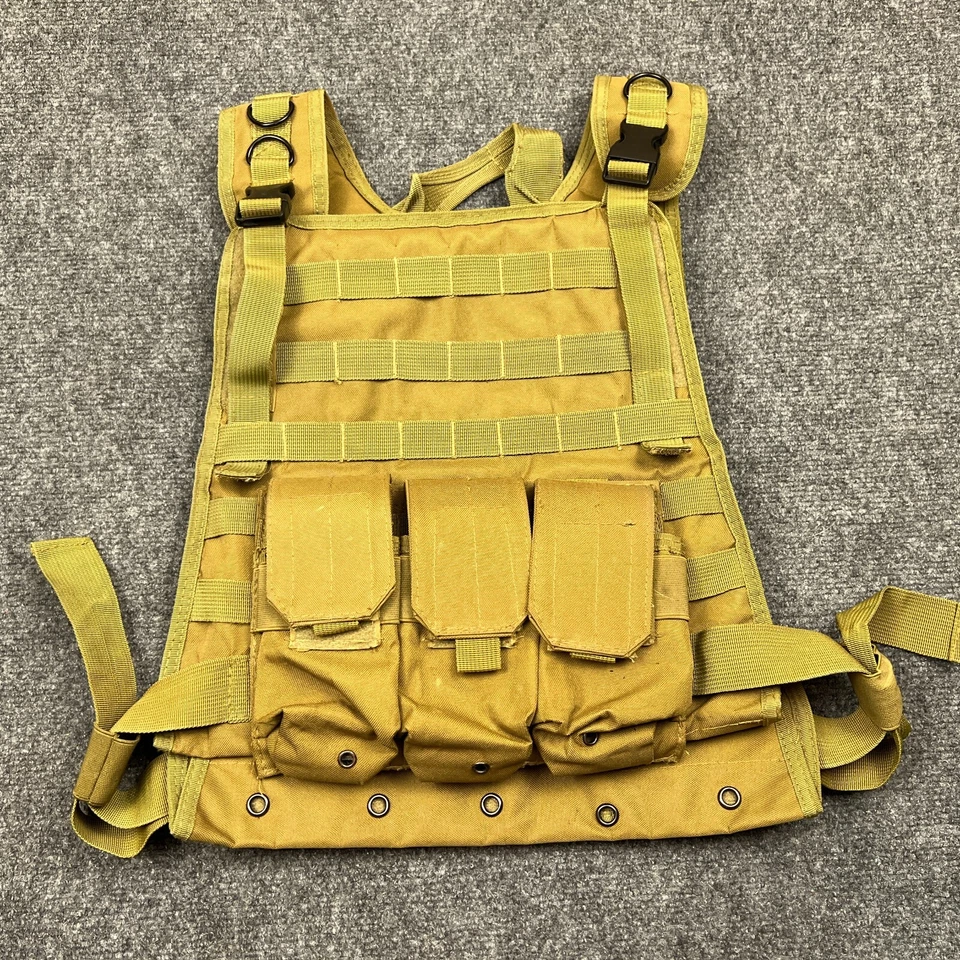 Тактический держатель боеприпасов жилет холщовый для взрослых охоты 3 чехла - Изображение 4 из 4