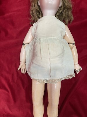poupée ancienne Bébé Jumeau 1907 - tête en biscuit coulé, taille 12 - 68 cm