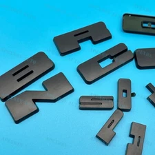 ABS Rear Tailgate Emblem Letter Overlay Decal Decor Cover Trim For Sport Badge