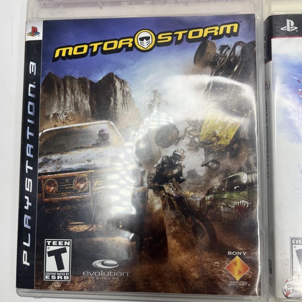 Lote De 6 Juegos PS3 PlayStation Infamous Uncharted Ratchet Clank NCAA Motorstorm Foto 4 de 4