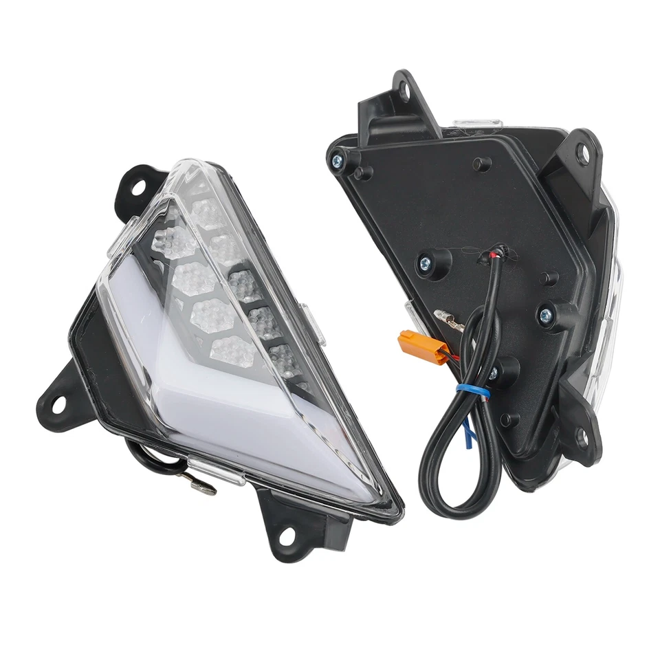 LED Front Turn Signal Light For KAWASAKI NINJA300/400 650 ZX-6R ZX-4RR 2013+#3 h - Image 3 of 4