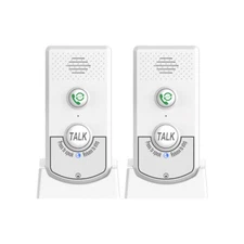 2 Pack Intercoms Wireless for Home Voice Bidirectional Caller Voice Interphone