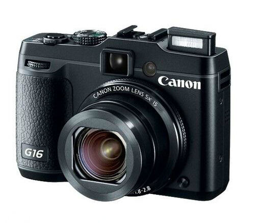 Canon PowerShot G16 12.1MP Digital Camera - Black + Leather Canon Bag, More! - Afbeelding 1 van 1