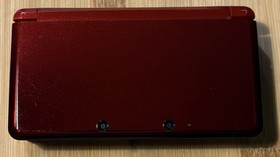 Nintendo 3DS Handheld System - Metallic Red Charger, Stylus 32GB/SD Card