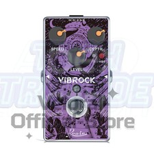 Rowin Vibe Chorus Tremolo Guitar Effect Pedal True Bypass Mini Design Full Metal