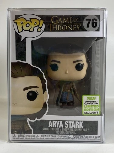 Funko Pop Limited Edition Game Of Thrones Arya Stark #76 With Protector