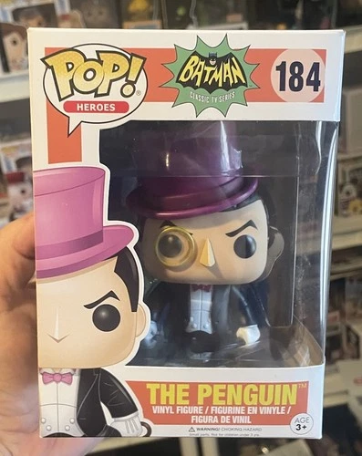 Funko POP! Dc Comics Heroes Classic TV Batman #184 The Penguin Non Mint