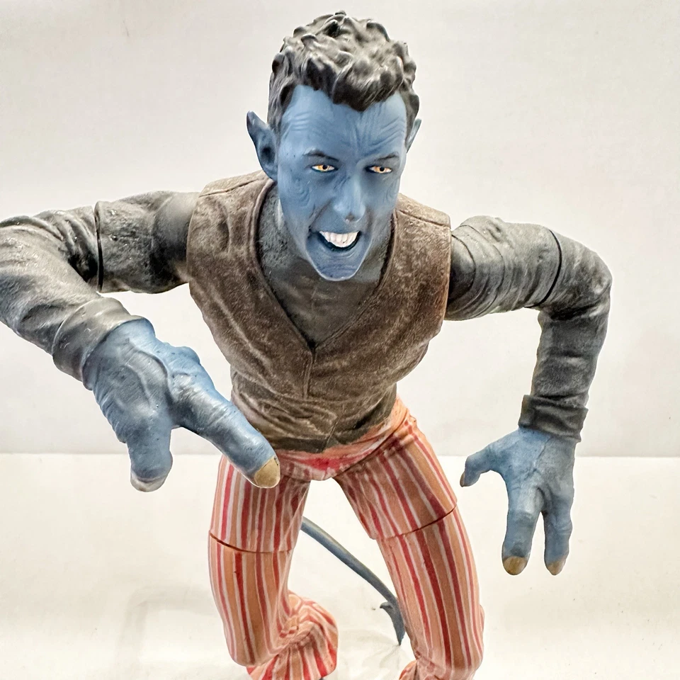 Figura Posable X-Men La Película Nightcrawler 12" Incompleta 2003 Marvel Foto 2 de 4