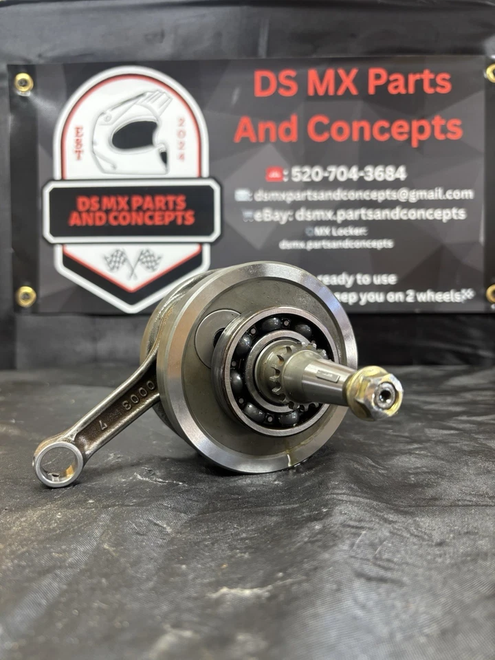 Kawasaki KX250F 2007 04-08 OEM motor cigüeñal cigüeñal varilla 13031-0074 #2 Foto 2 de 4