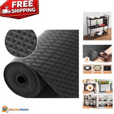 Elegant Waterproof Oil-Proof Shelf Liners for Kitchen Refrigerator - 11.8x59