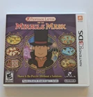Professor Layton and the Miracle Mask (Nintendo 3DS, 2012) CIB - Small rip on AW