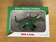 Sinclair Oil Christmas Ornament Dino & Baby 6th In Series 2022