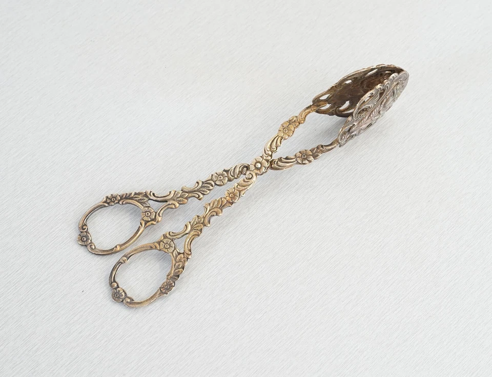 elegante pinza per dolci in argento 100 pinza per cioccolatini Hildesheimer... - Immagine 2 di 4